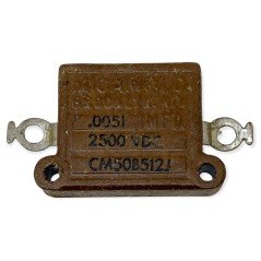 0.0051uF 2500VDC MICA CAPACITOR MICAMOLD CM50B512J