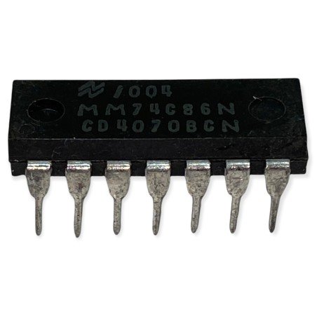 MM74C86N CD4070BCN NATIONAL Integrated Circuit