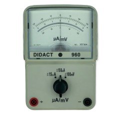 Didact 960 Galvanometer Range +/-0-150 uA/mV