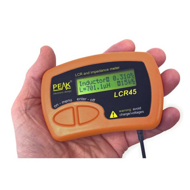 LCR45 Atlas Passive Component Impedance Analyser (Model LCR45) PEAK ELECTRONICS