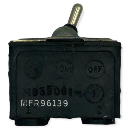 ON-NONE-OFF ON-OFF SPST MS39061-1 Circuit Breaker Switch