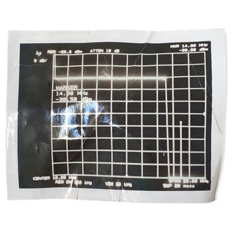 Low Pass Filter 14.9Mhz Cut Off RLC F-10-100R SMA