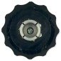 Knob Bakelite Black 6mm Shaft