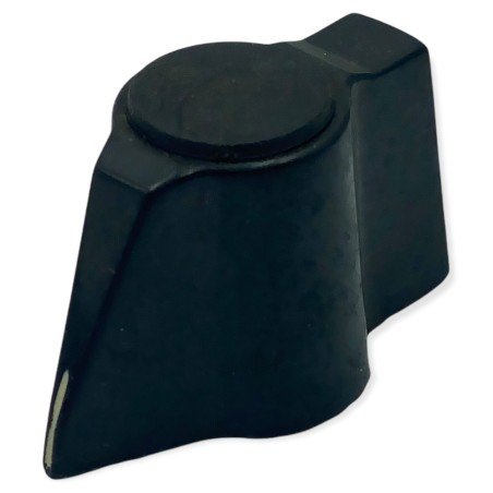 Knob Pointer Indicator Bakelite Black Bulgin 6mm Shaft