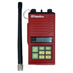 TELETTRA PT-100 HANDHELD VHF FM RADIO TRANSCEIVER MOBILE 1-5W 9.6VDC