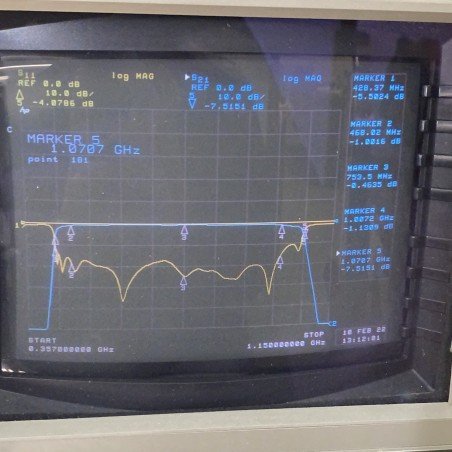 468-1000Mhz SMA RF Band Pass Filter Filtronic SB064