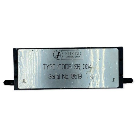 468-1000Mhz SMA RF Band Pass Filter Filtronic SB064