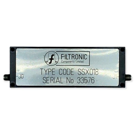 7.89-8.43Ghz SMA RF Notch Band Reject Filter Filtronic SSX018