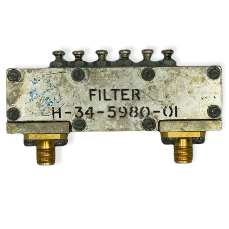 3.95-4.3Ghz SMA RF Band Pass Filter H-34-5980-01