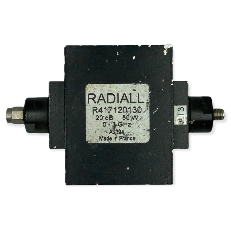 R417120130 Radiall Attenuator 20db 50w Fixed SMA DC-3Ghz