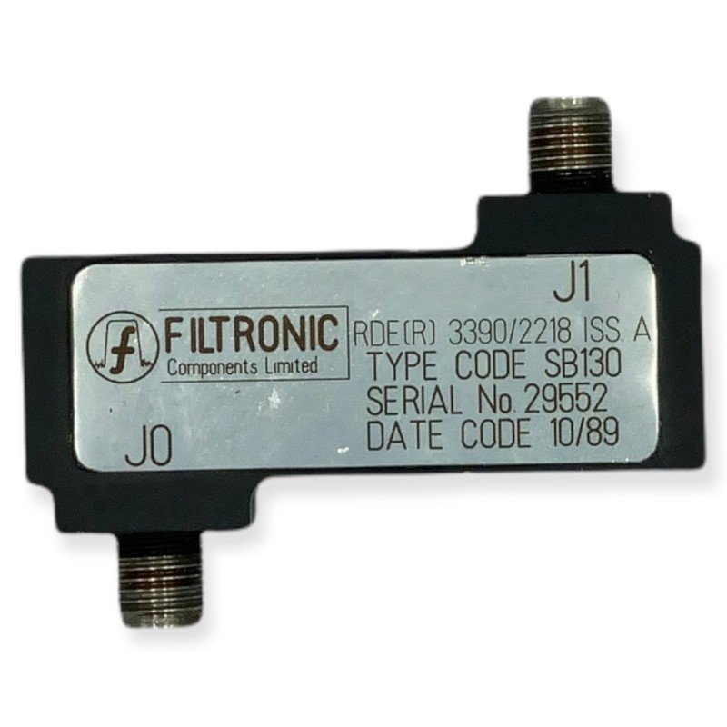 Filtronic SB130 Microwave Coaxial Band Pass Filter SMA 10.9-19Ghz 10900-19000Mhz