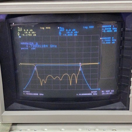 Filtronic CB319 Microwave Coaxial Filter N type Band Pass Filter 1.54-1.73Ghz 1540-1730Mhz