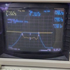 Filtronic CB431 Microwave Coaxial Filter TNC - SMA Band Pass Filter 1.26-1.43Ghz 1260-1430Mhz