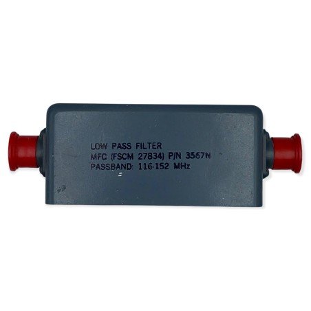 152Mhz Low Pass Rf Filter 3567N N type