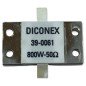 Dummy Load RF BeO Stripline Resistor BeO 800W 50Ohm DC-1000MHZ 39-0061 Diconex