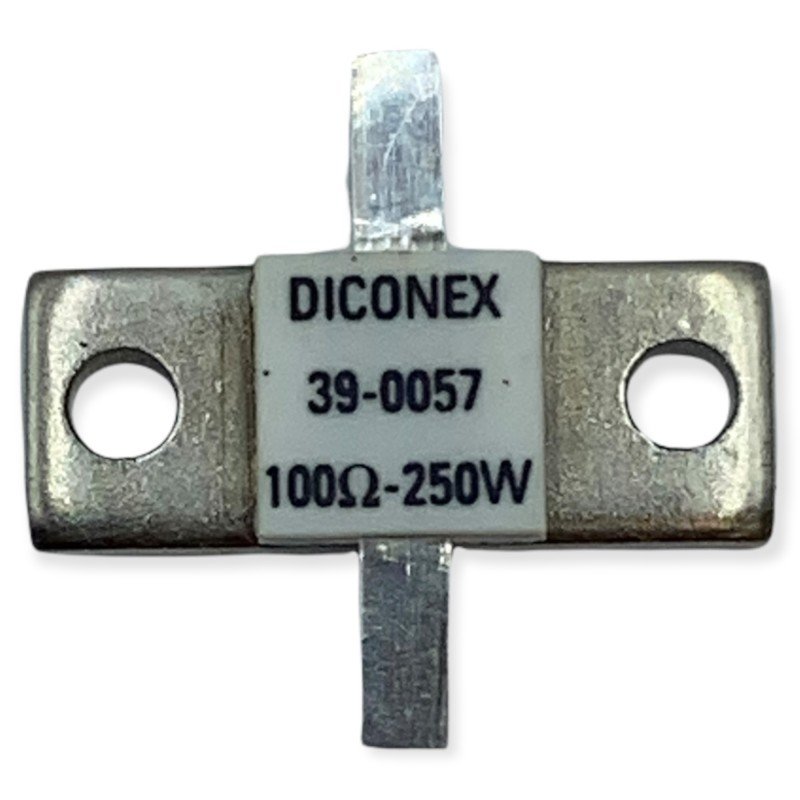 RF Dummy load Stripline Resistor BeO 250W 100Ohm DC-1000MHZ 39-0057 DICONEX