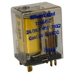 T154-C-C Allied Control Relay 24-26.5Vdc 700Ohms 2A-29VDC