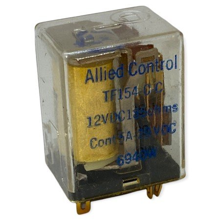 T154-CC Allied Control Relay 12Vdc 185Ohms 5A-29VDC