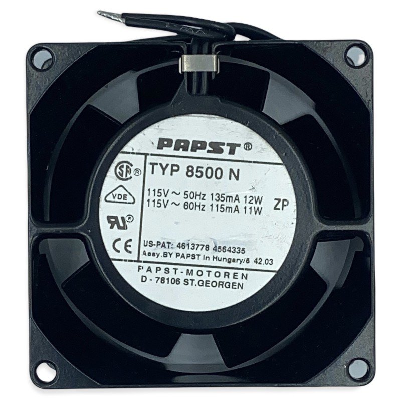 TYP8500N 8500N PAPST 115VAC 115V 12W 80X80X38 COOLING FAN
