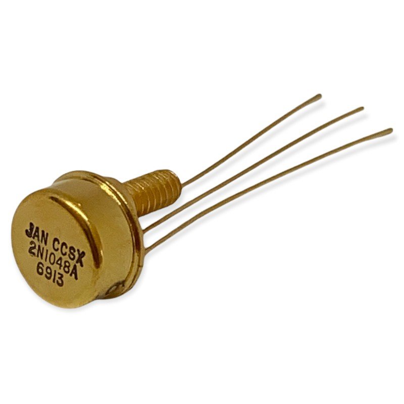 2N1048A JAN CCSX Transistor Gold