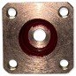Laser Diode Support Socket 4-Holes Panel - Chassis Mount