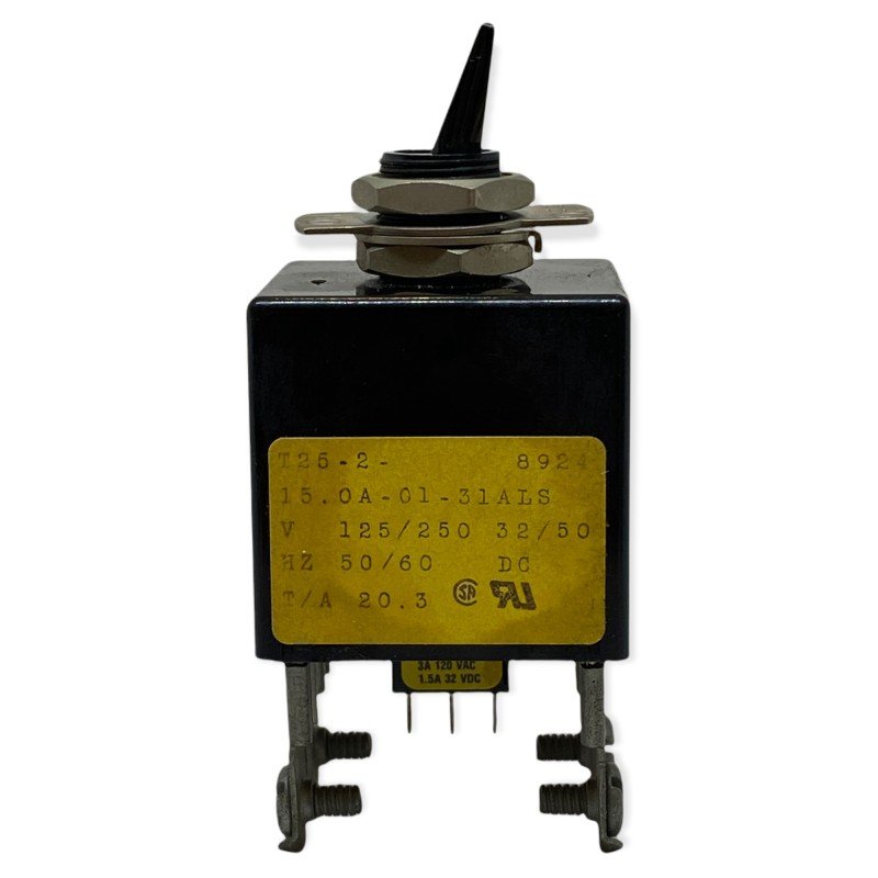 T25-2-15.0A-01.31ALS AIRPAX Toggle Switch