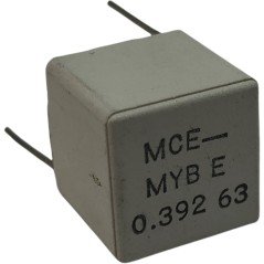 0.392uF 392nF 63V MYB Radial Metallized Film Capacitor MCE