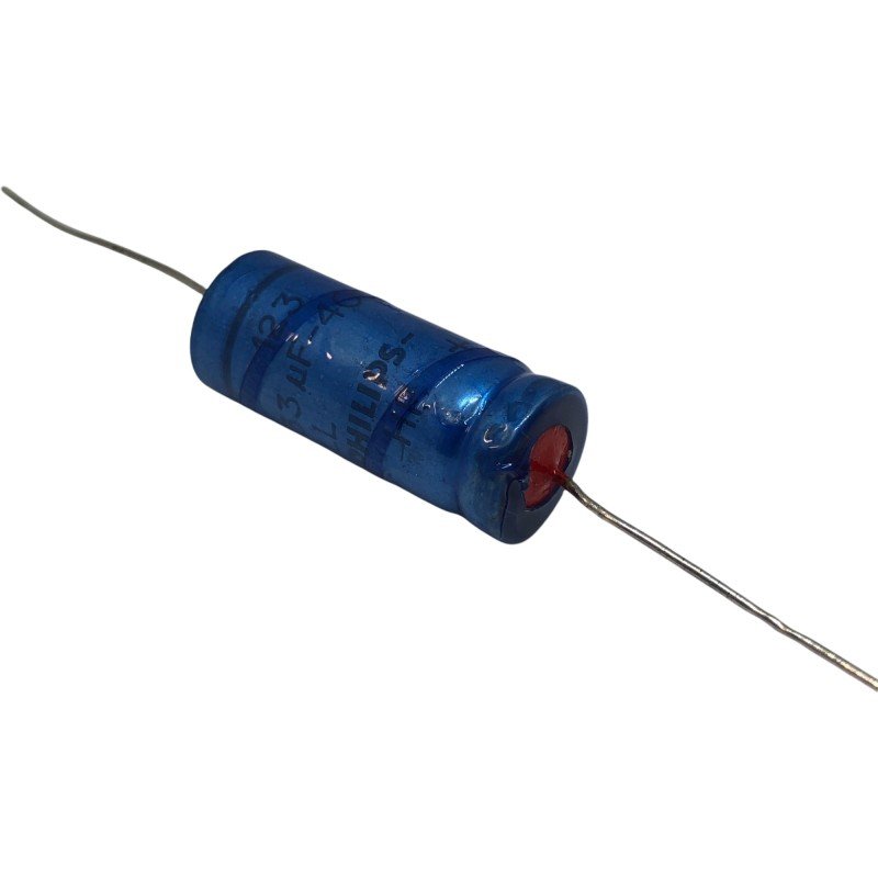 33uF 40V Axial Electrolytic Capacitor Philips