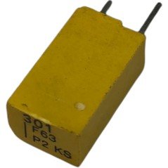 301pF 63V 1% Radial Film Capacitor P2KS Philips