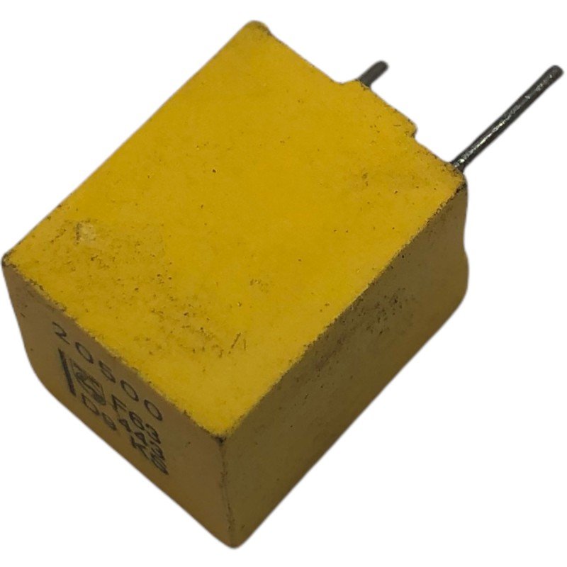 0.0205uF 20.5nF 63V 1% Radial Film Capacitor 222244342053 Philips