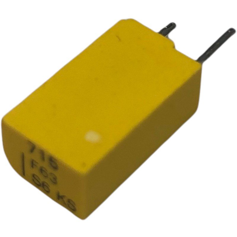 715pF 63V 1% Radial Film Capacitor 222244347151 Philips