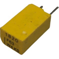 1820pF 1.82nF 63V 1% Radial Film Capacitor 222244341822 Philips