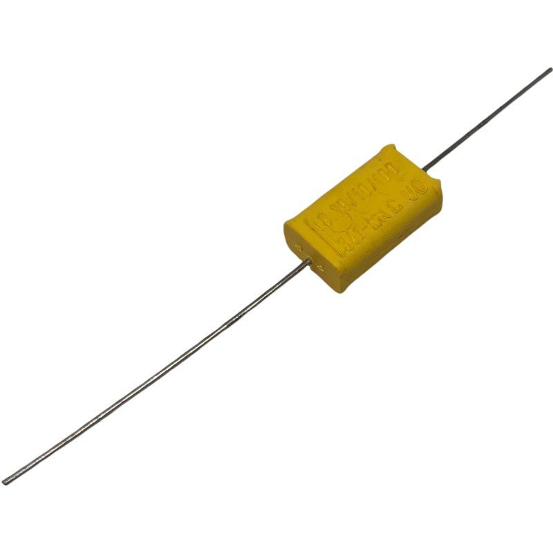 0.39uF 390nF 100V 10% Axial Film Capacitor 341-MKC-VO Philips