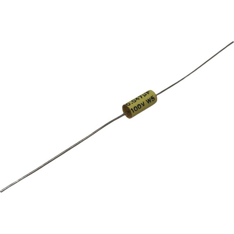 0.047uF 47nF 100V 2% Axial Polycarbonate Film Capacitor PMC Mce