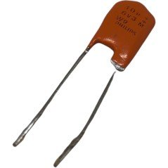 10uF 6.3V Radial Tantalum Polarized Capacitor Philips