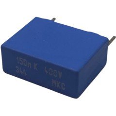 0.15uF 150nF 400V Radial Polycarbonate Film Capacitor 344MKC Philips