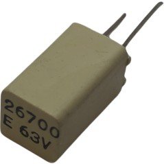 26700pF 26.7nF 1% 63V Radial Film Capacitor MYB Mce