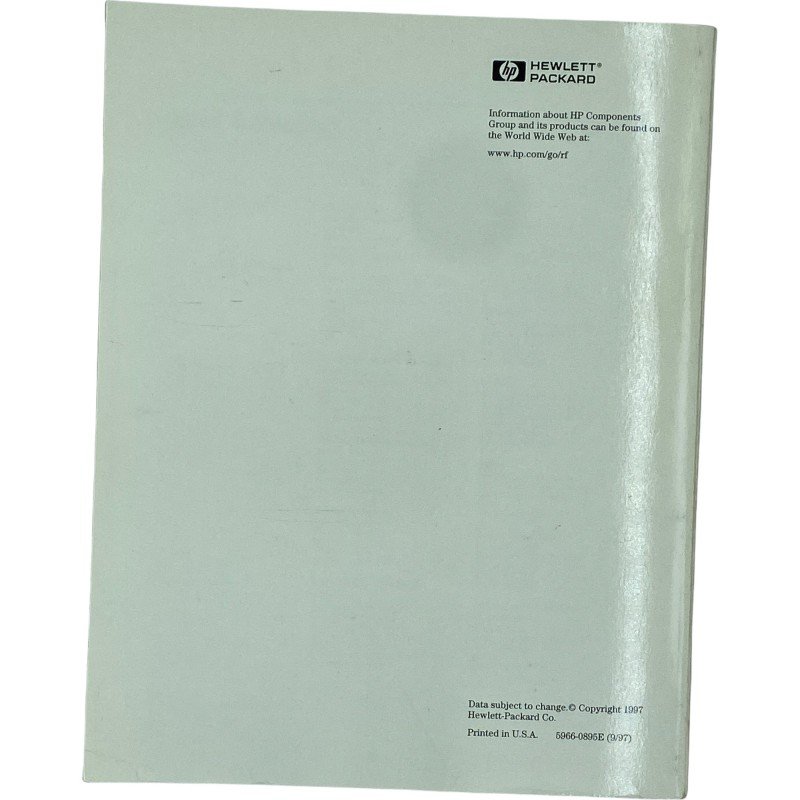 Communications Components Designers Catalog HP