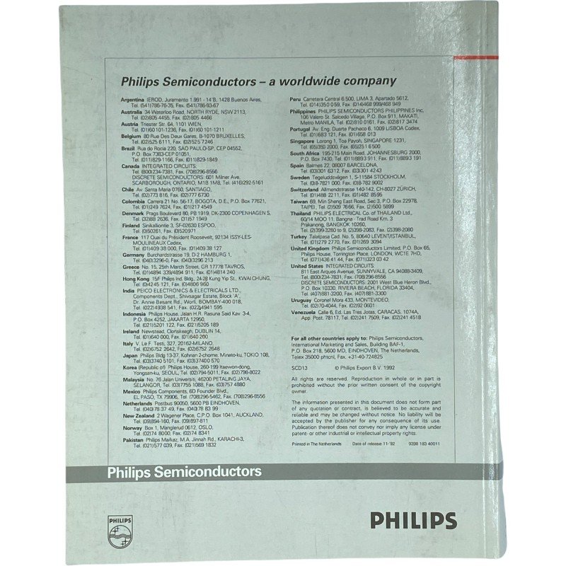 RF Wideband Transistors Video Transistors and Modules Databook Philips SC14