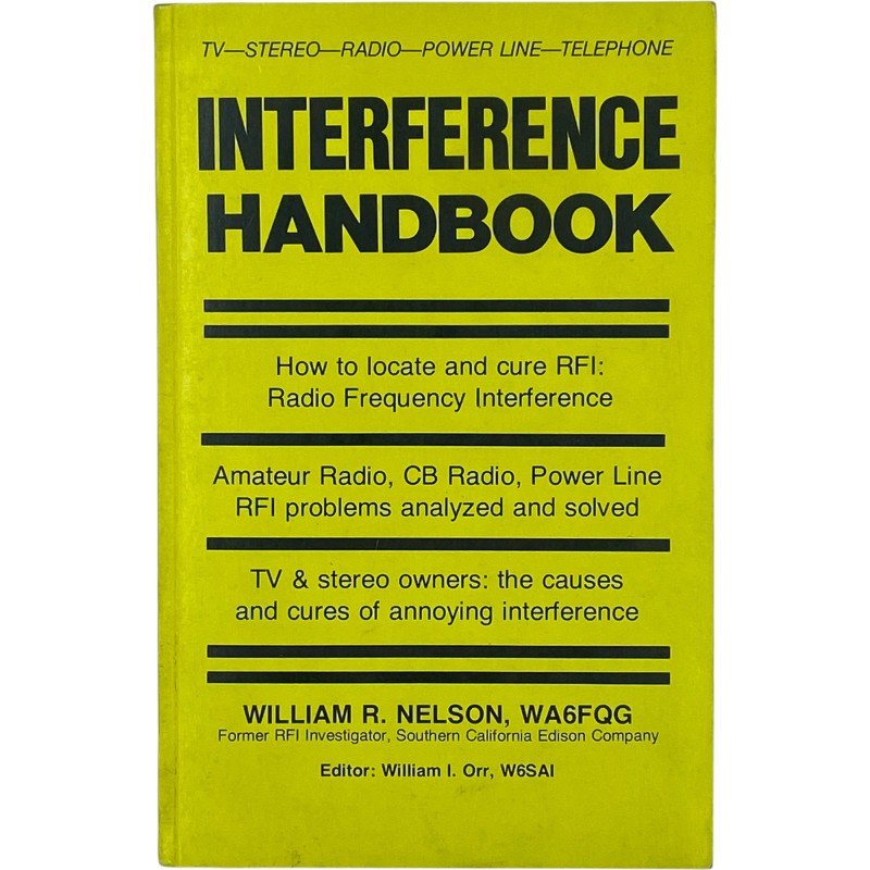 Interference Handbook By William Orr and William Nelson