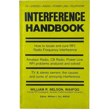 Interference Handbook By William Orr and William Nelson