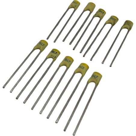 470pF 100V 10% Radial Ceramic Plate Capacitor 222263001471 Philips Qty:10