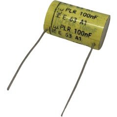 0.1uF 100nF 63V Radial Polystyrene Film Capacitor PLR Mce