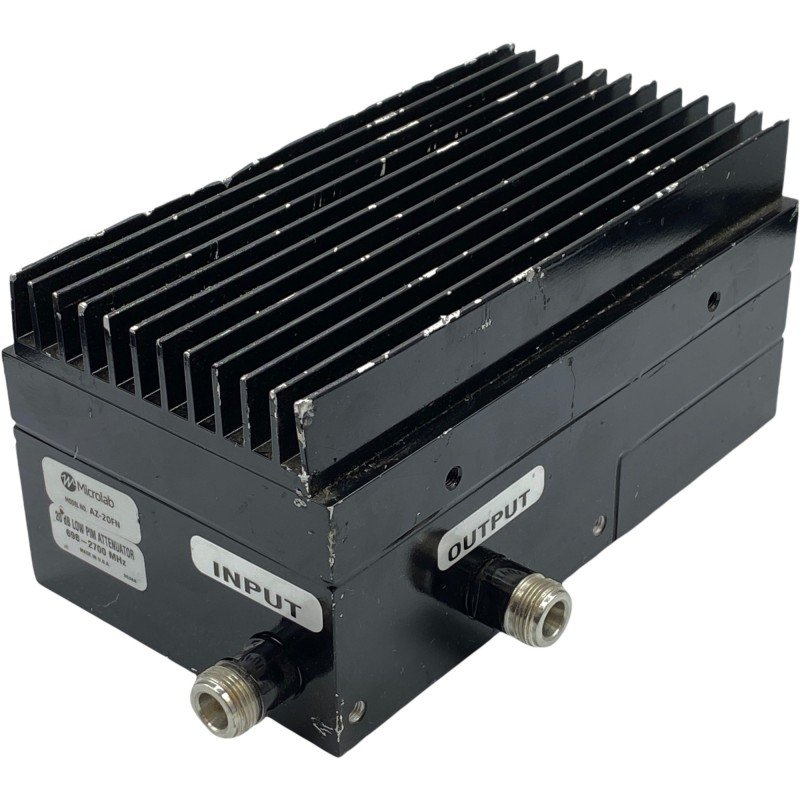20DB 100W 698-2700MHZ FIXED COAXIAL LOW PIM ATTENUATOR MICROLAB AZ-20FN