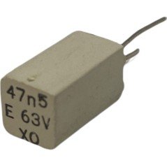 47500pF 47.5nF 1% 63V Radial Film Capacitor MYB MCE