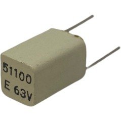 51100pF 51.1nF 1% 63V Radial Film Capacitor MYB MCE