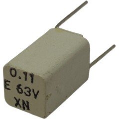 0.11uF 110nF 63V 1% Radial Film Capacitor MYB MCE