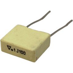0.1uF 100nF 100V 1% Radial Film Capacitor MCE