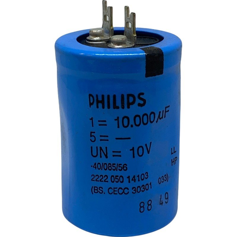 10000uF 10V Radial Electrolytic Capacitor 222205014103 Philips