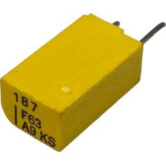187pF 1% 63V Radial Film Capacitor 222244341871 Philips